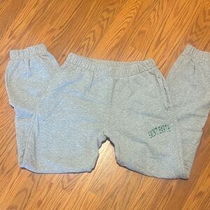 Brandy Melville Light Gray Kids Joggers